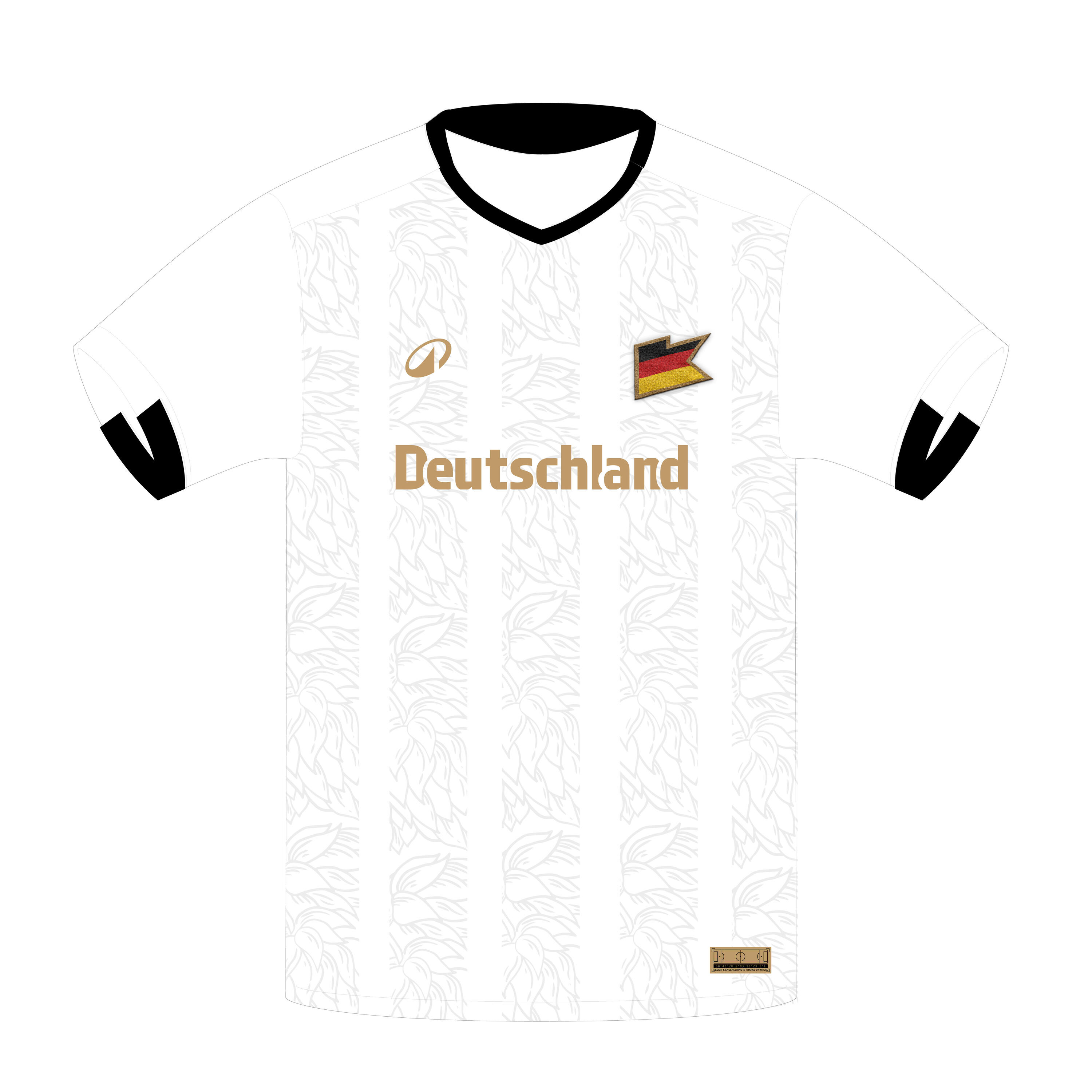 Camisola de Futebol Adepto Alemanha Criança 2026 10/11