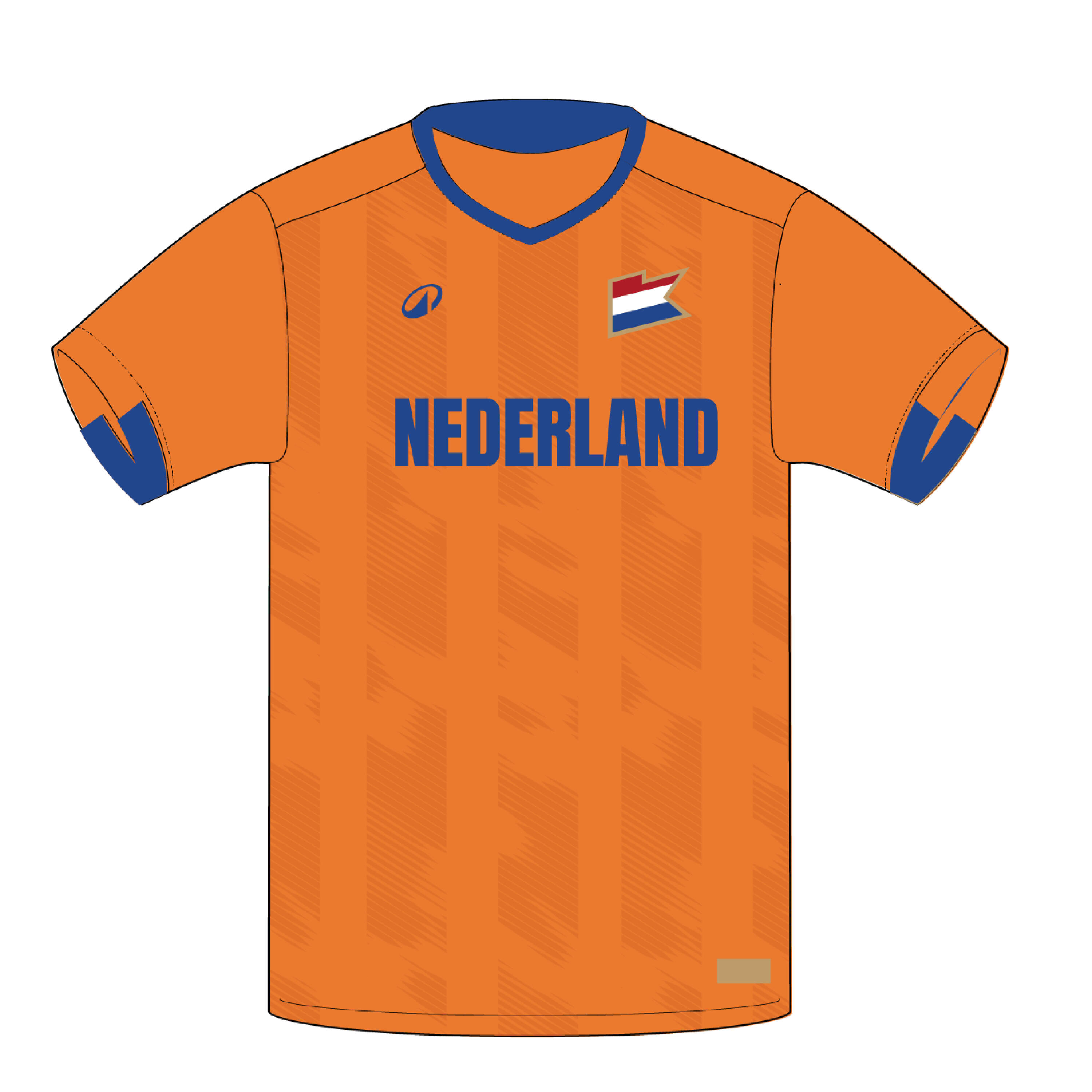 Camisola de Futebol Adepto Países Baixos Criança 2026 9/12
