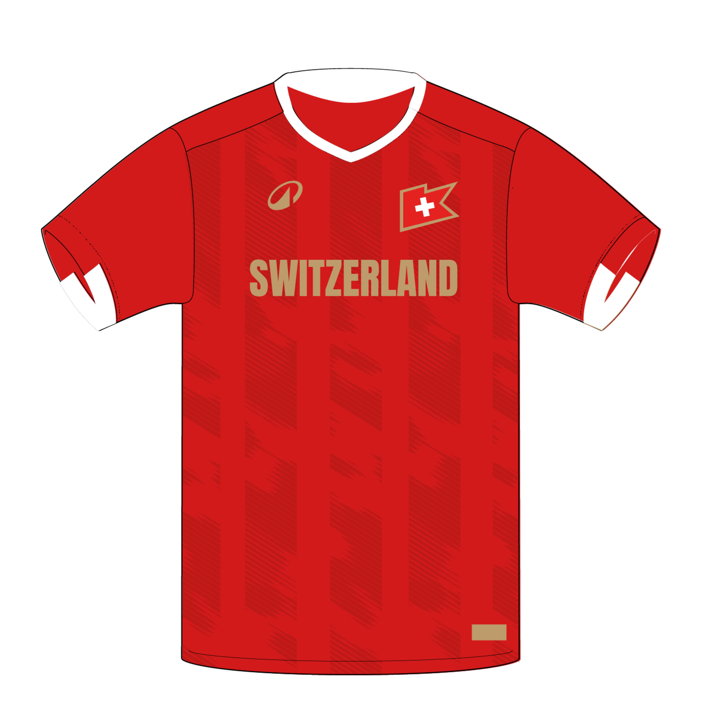 Camisola de Futebol Adepto Suíça Criança 2026 8/8