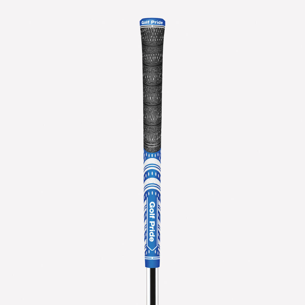 Midsize half-cord golf grip, Golf Pride MCC blue