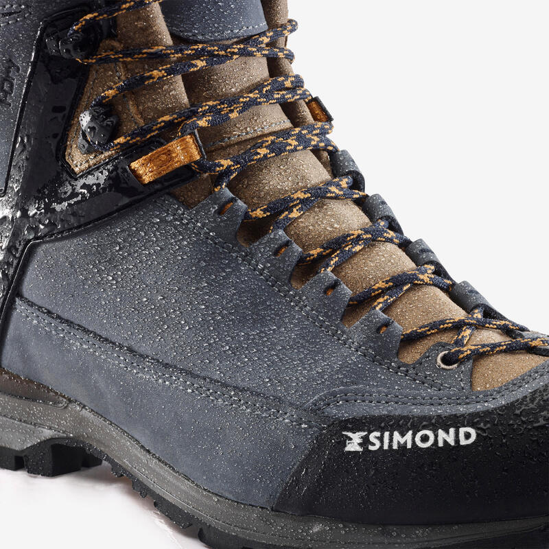 Bocanci Înalți din piele Impermeabili Trekking MT500 ULTRA VIBRAM Bărbați 