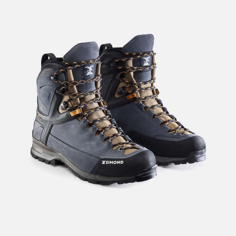 Bocanci Înalți din piele Impermeabili Trekking MT500 ULTRA VIBRAM Bărbați 