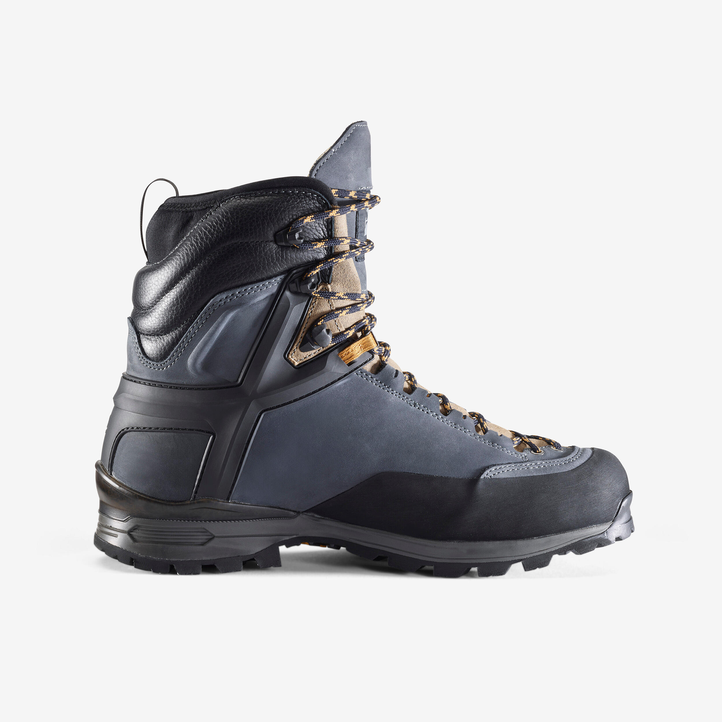 Men's Leather Boots Waterproof Vibram MT500 Grey