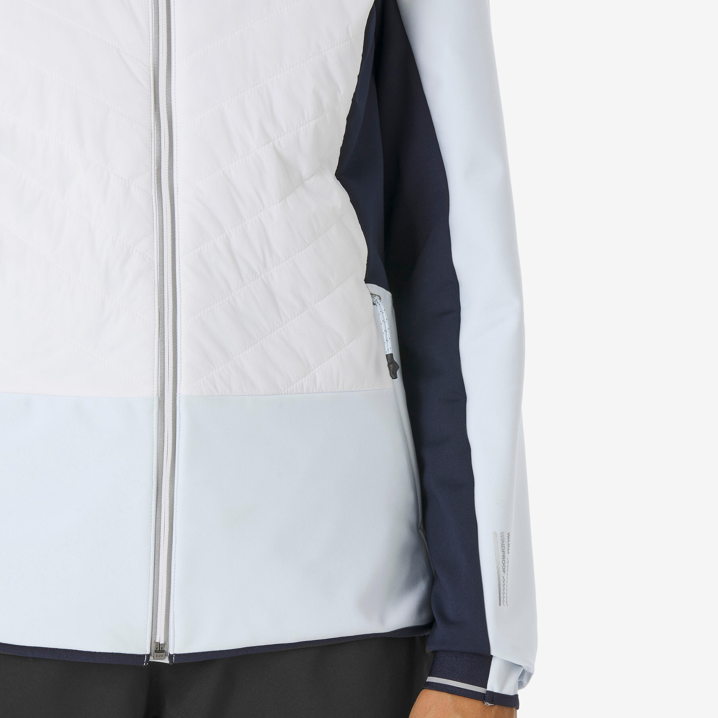 Manteau de ski de fond coupe-vent femme, XCS 500 - WEDZE