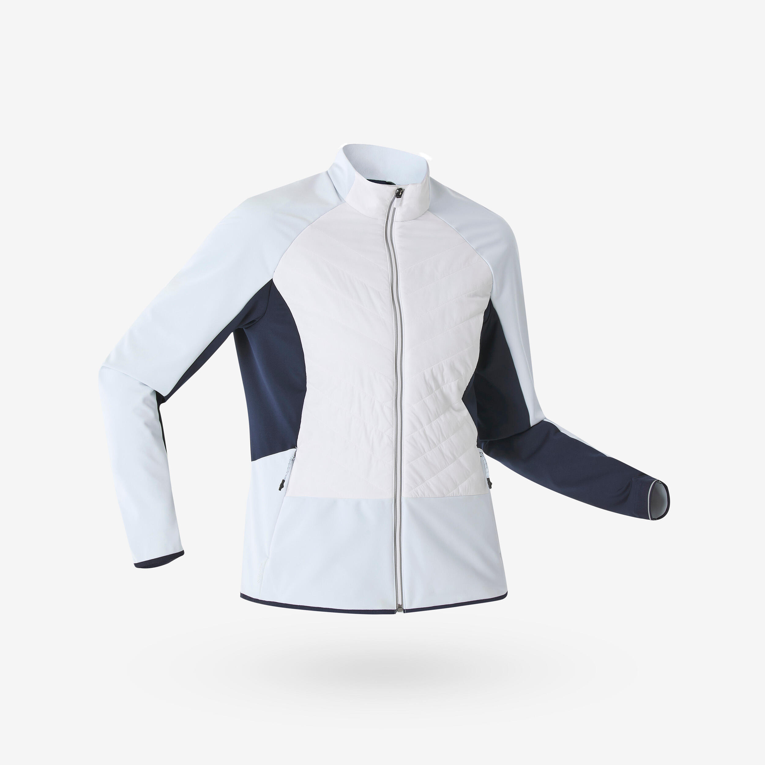 Manteau de ski de fond coupe-vent femme, XCS 500 - WEDZE