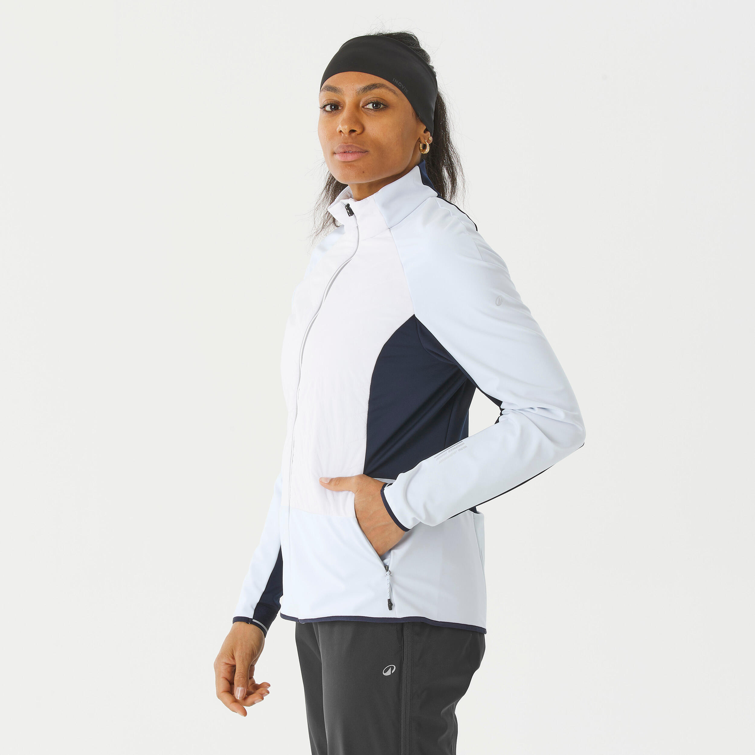 Manteau de ski de fond coupe-vent femme, XCS 500 - WEDZE