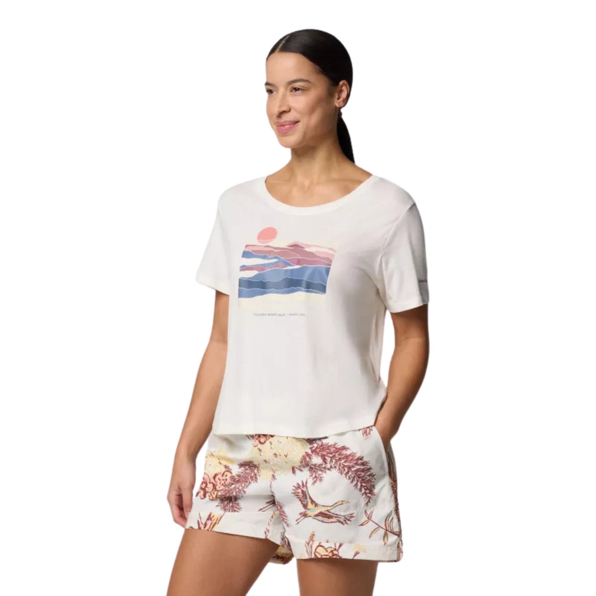 Columbia women's short-sleeved T-shirt 4/4