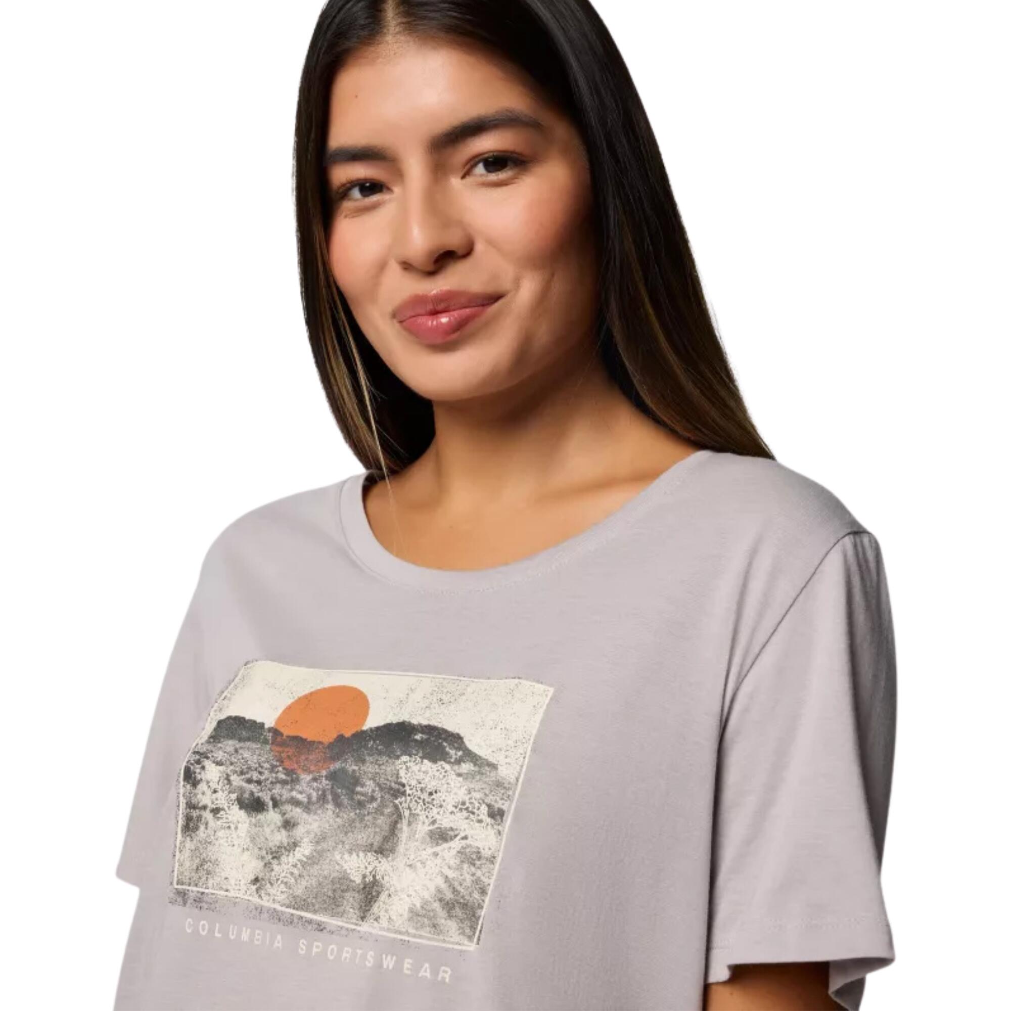 T-shirt manches courtes Columbia femme 3/4