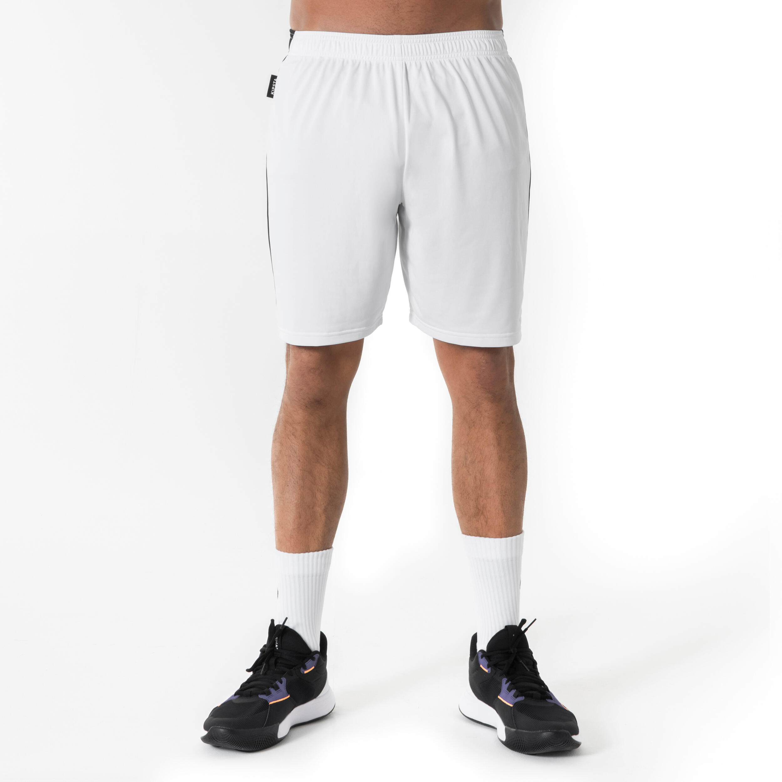 Men's/Women's Basketball Shorts 100 - White