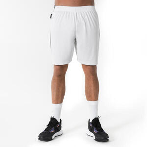 Pantalón corto de baloncesto hombre/mujer - PANTALÓN CORTO 100 blanco