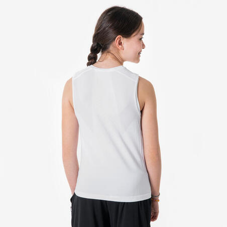 Майка баскетбольна дитяча біла