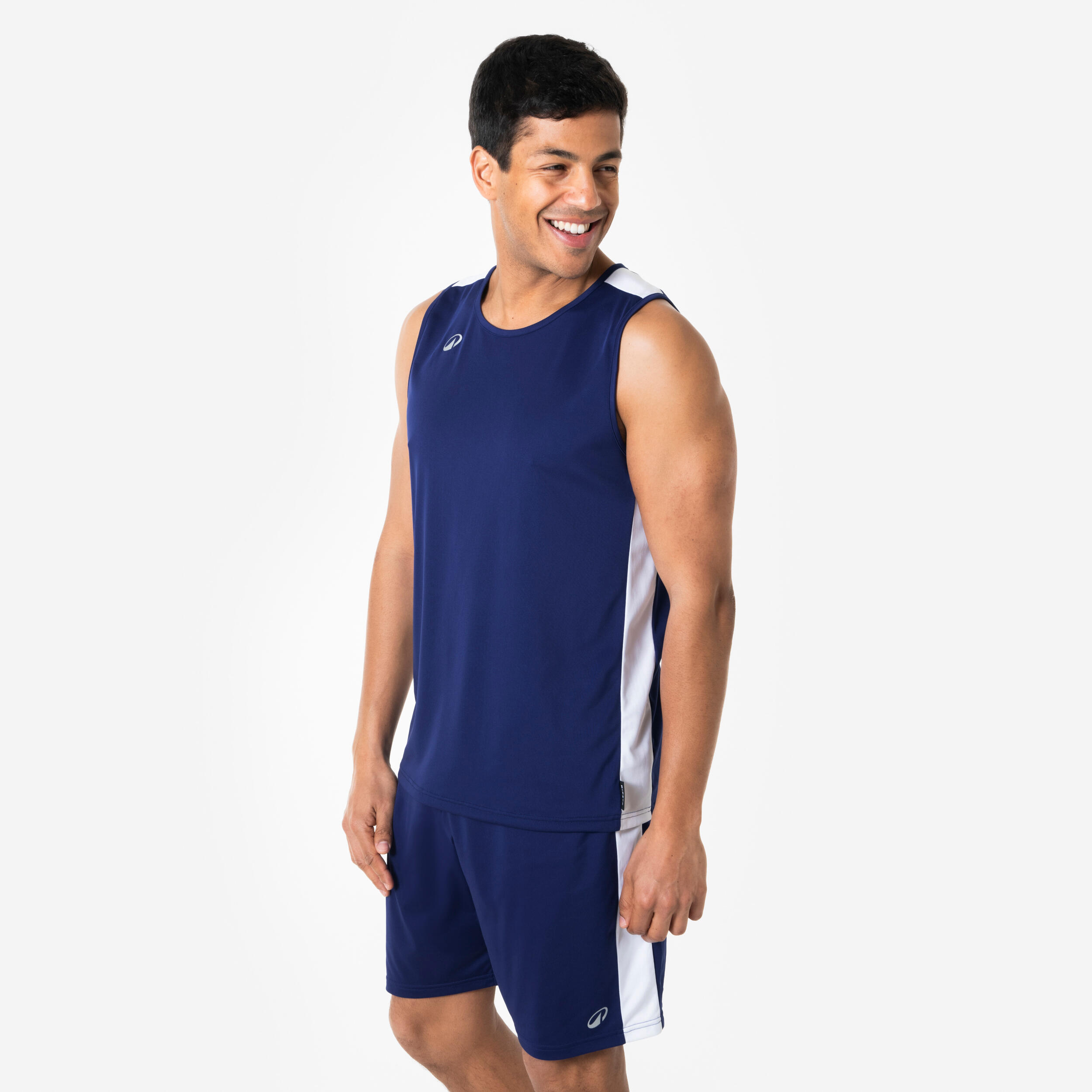 Calções de Basquetebol Adulto SHORT 100 Azul-marinho 2/6