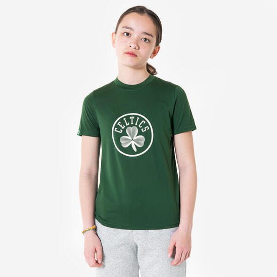 T-shirt basket bambino TS900 NBA Celtics verde