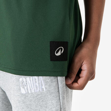 Футболка баскетбольна дитяча TS 900 NBA Celtics зелена