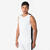 Maillot de basketball sans manche homme/femme - TANK 100 blanc