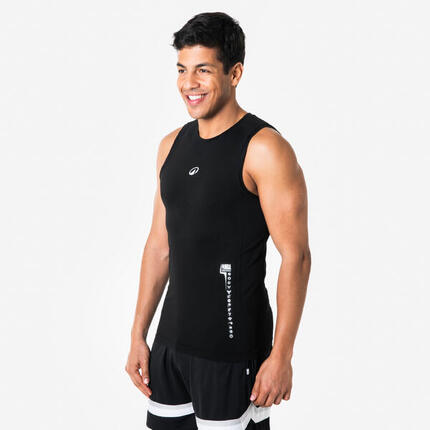 Sous-maillot sans manche de basketball - TANK 500 NBA blanc