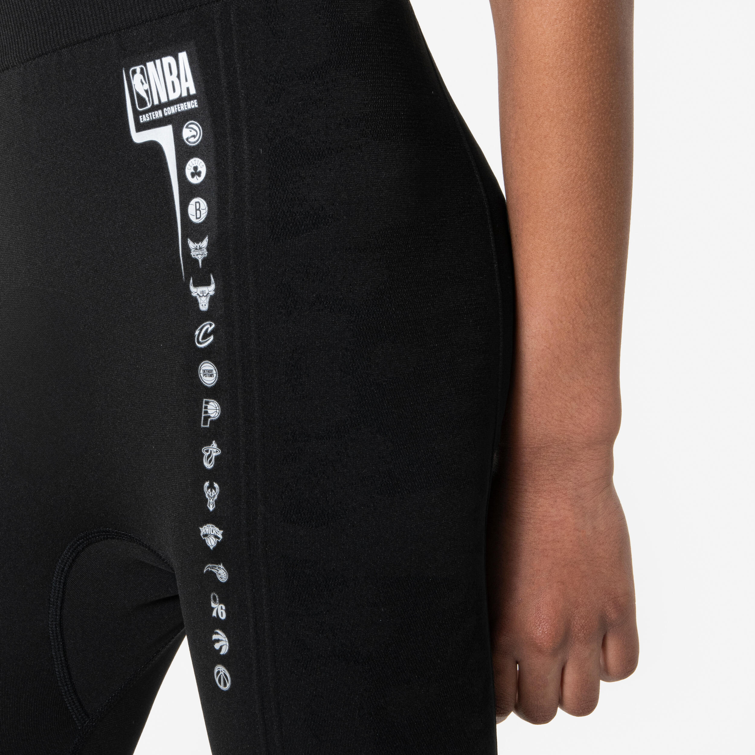 Unterwäsche / 3/4-Tights für NBA-Basketball für Kinder (Schwarz) 3/9
