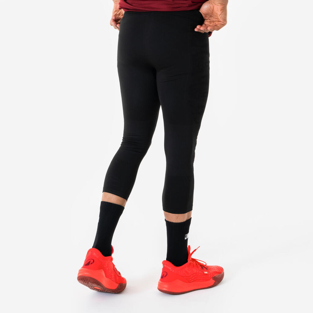 Ανδρικό κολάν 3/4 για μπάσκετ NBA 900 - Μαύρο