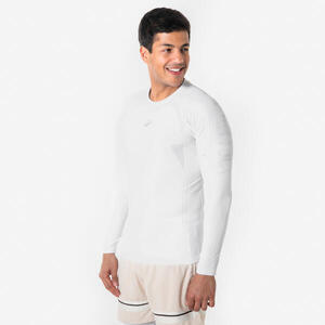 Camiseta interior de baloncesto NBA sin costuras de manga larga hombre/mujer, 900 blanco
