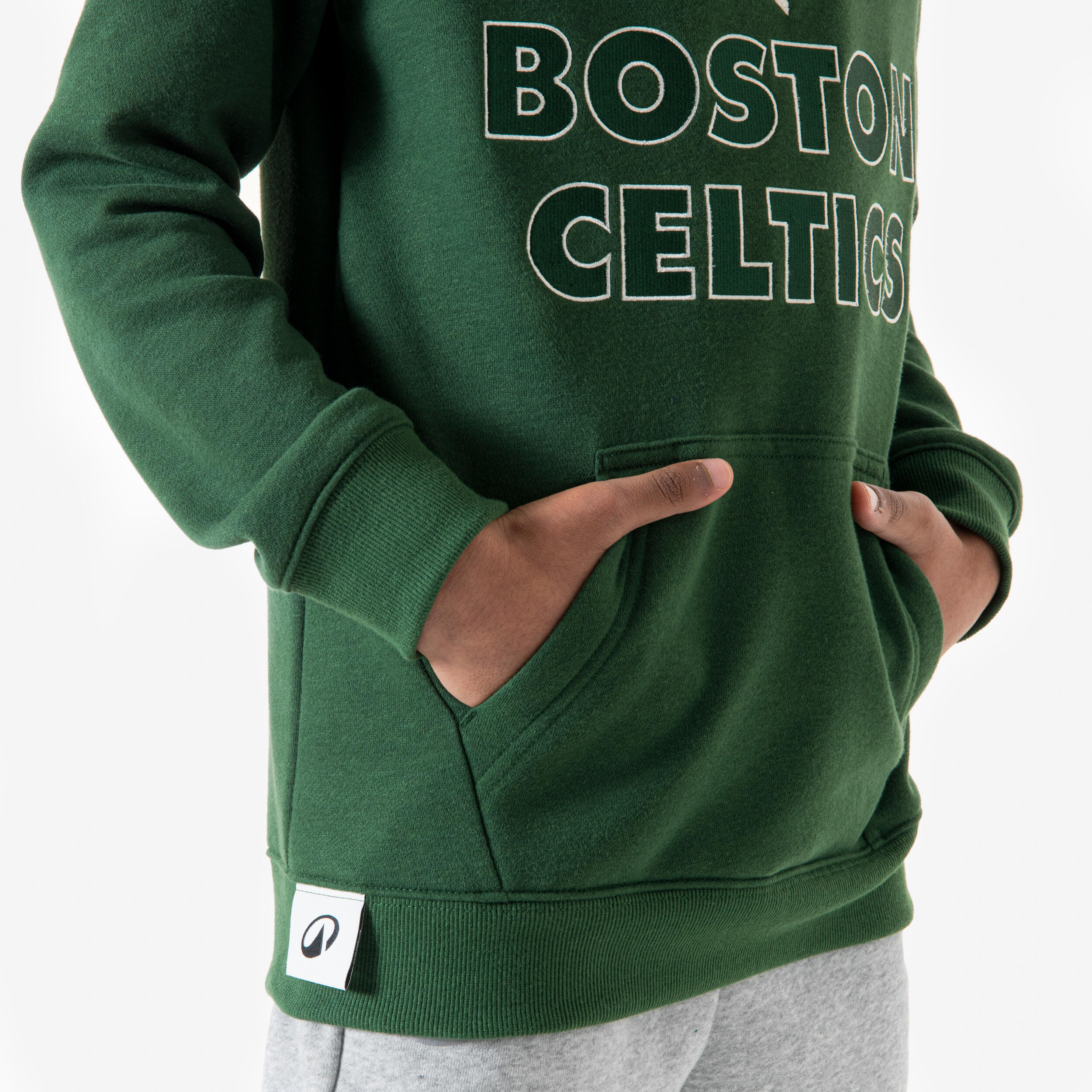 Felpa con cappuccio basket bambino 900 NBA BOSTON CELTICS verde 3/9