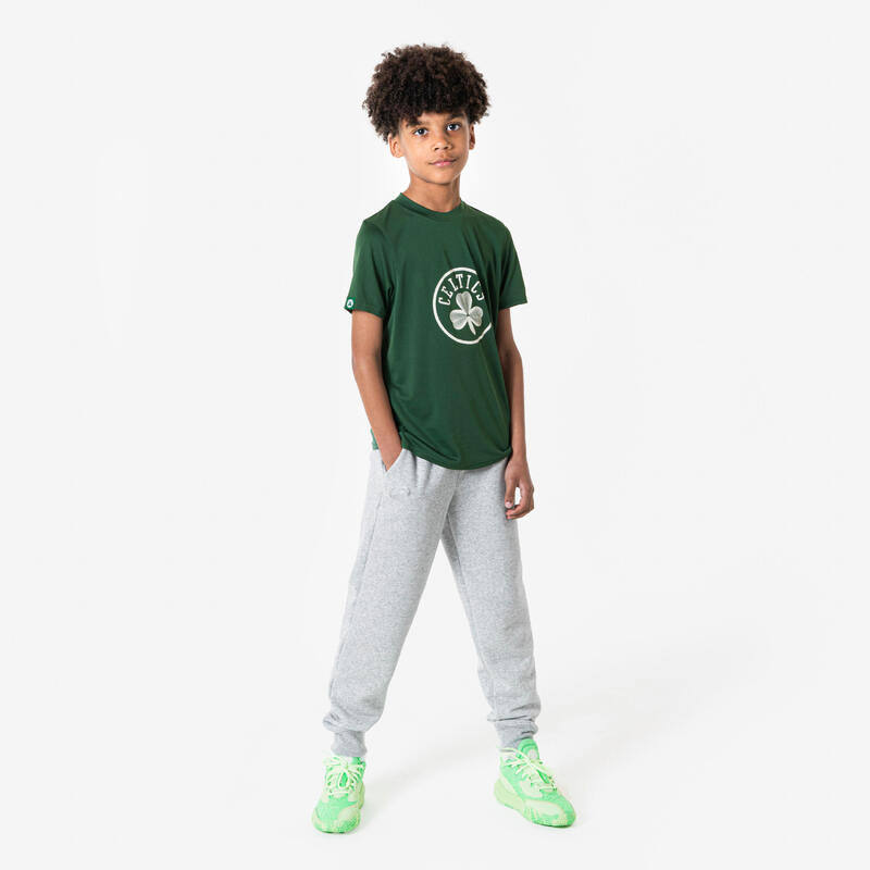 T-shirt de basketball nba celtics enfant -  ts 900 jr vert