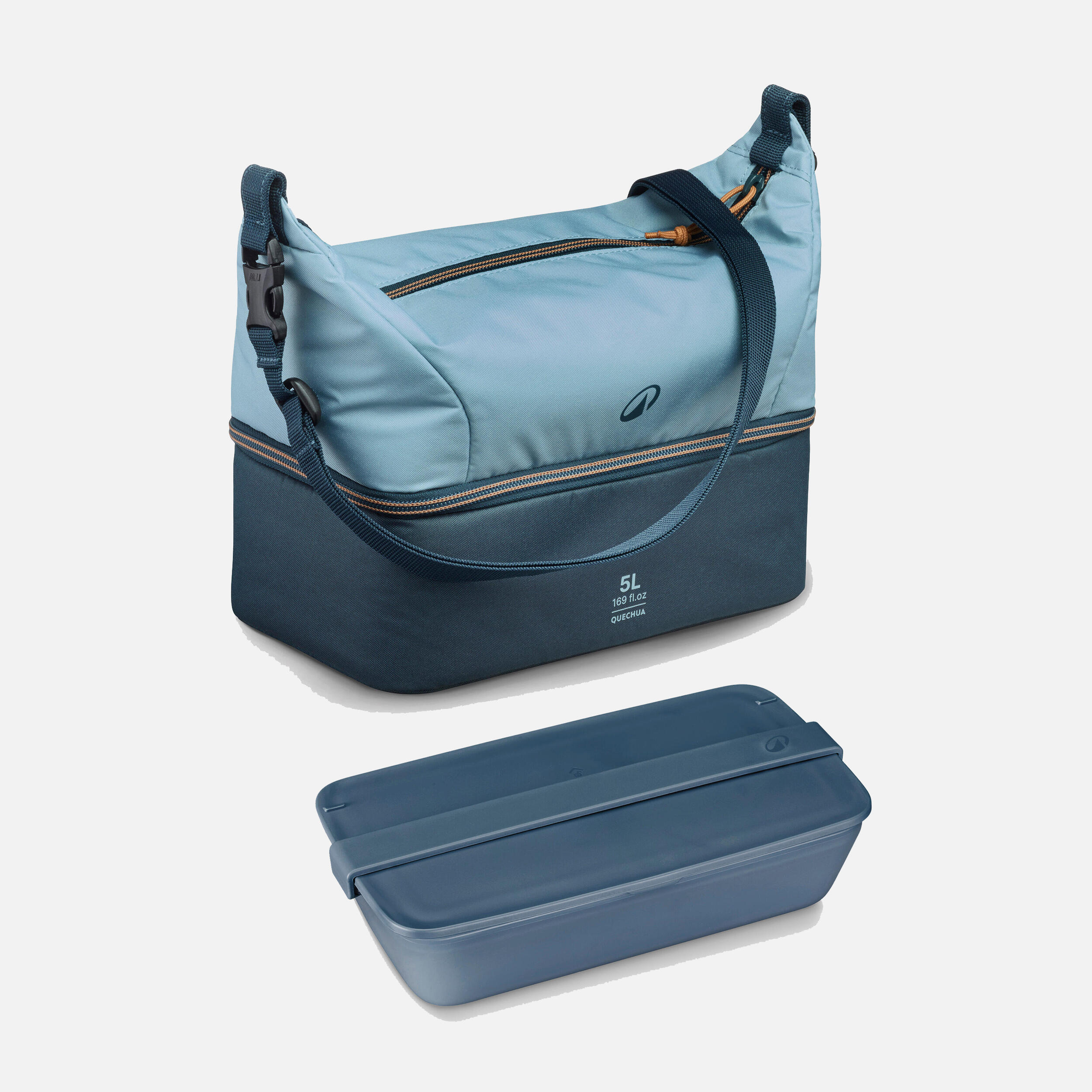 QUECHUA Lunchbox Isoliertasche 5 l mit 1-l-Lebensmitteldose aus Kunststoff – 100 | 03608391805678 QUECHUA Lunchbox Isoliertasche 5 l mit 1-l-Lebensmitteldose aus Kunststoff – 100 | 03608391805678
