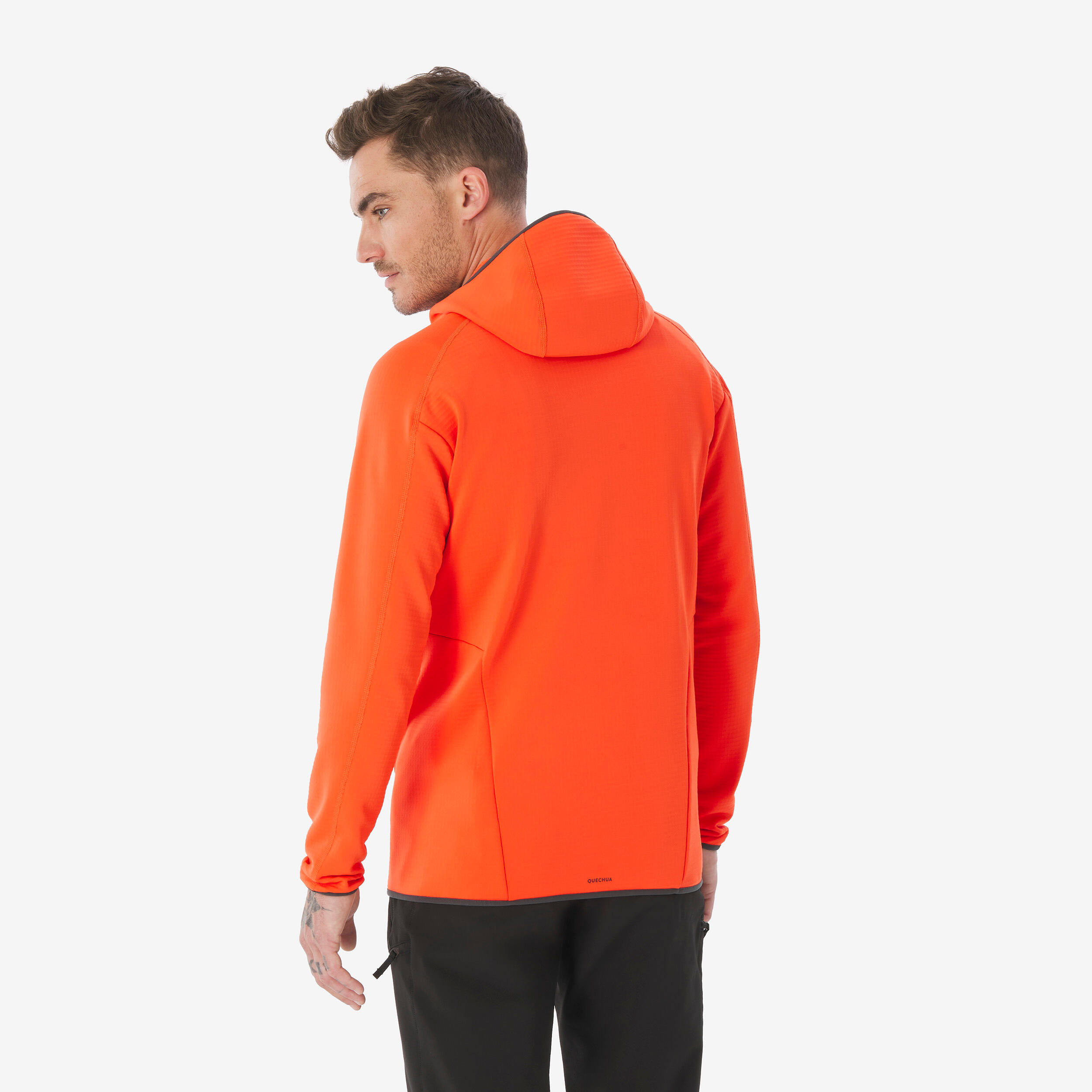 Memoryee Skijack voor heren, warm gevoerd, winter, fleece, waterdicht, met afneembare capuchon, outdoorjas, Lichte kleur., XXL