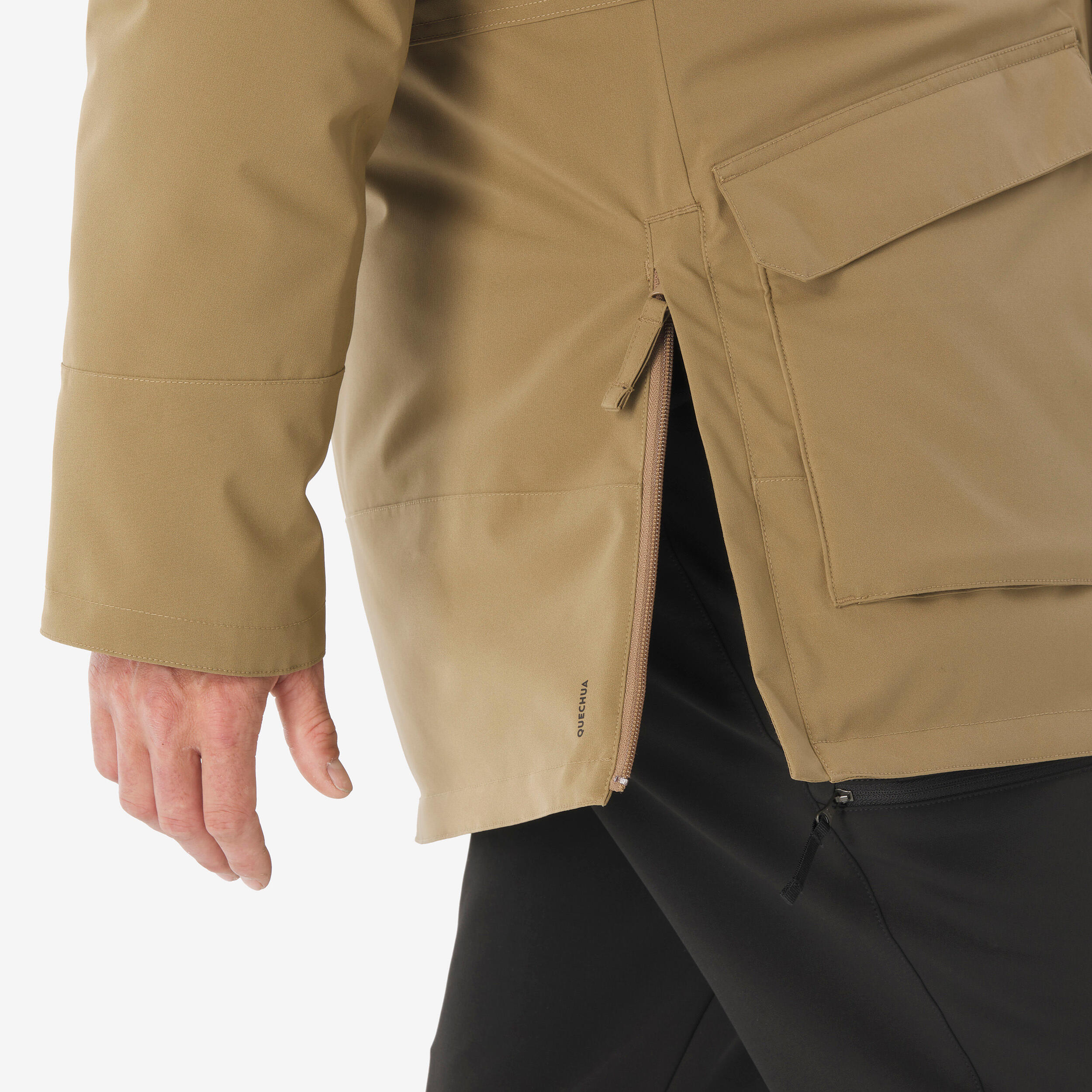 Parka -20°C wasserdicht Herren, NH900 braun 5/12