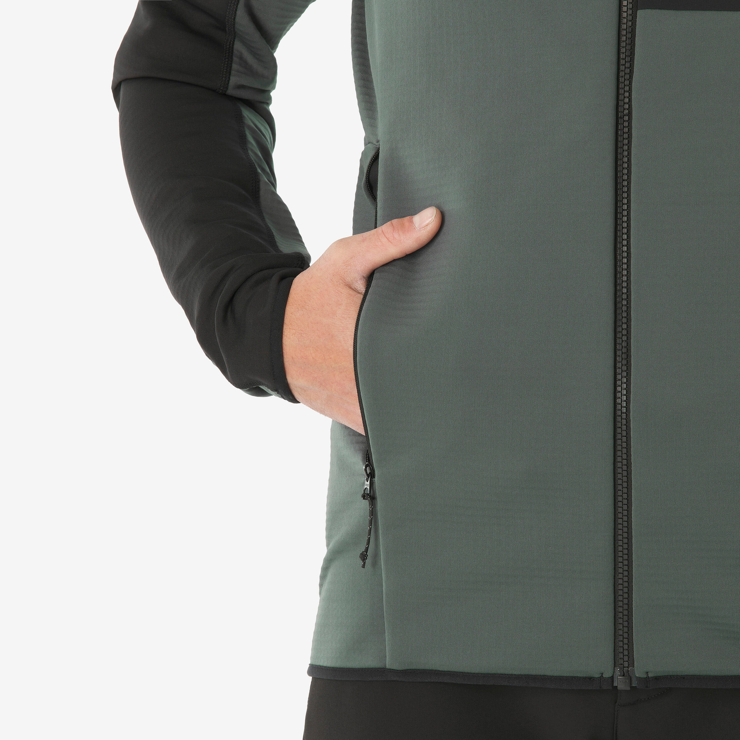 Veste de randonnée en polaire zippée homme, MH 500  4/8