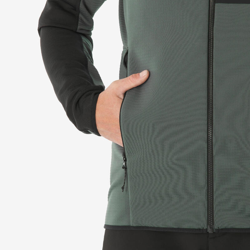 Erkek Outdoor Polar Mont - Siyah - MH500
