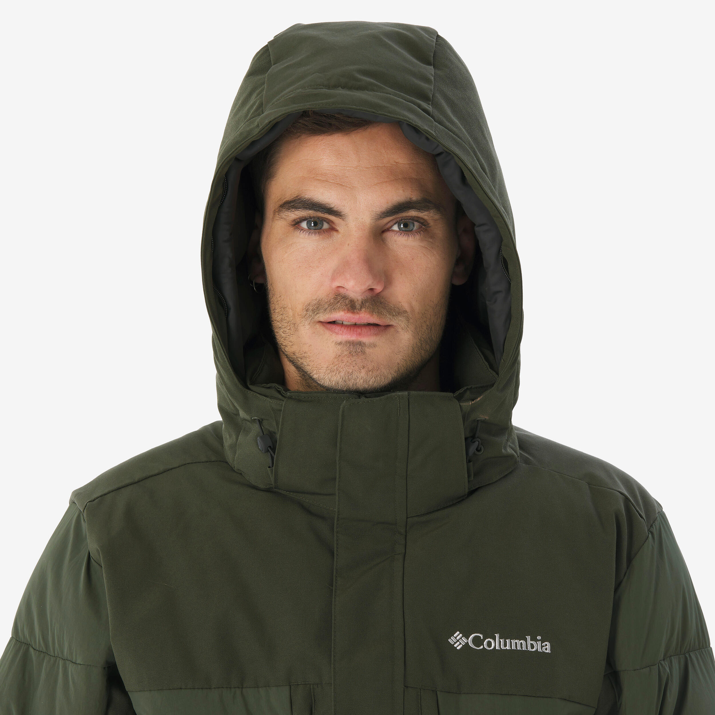 Parka de montaña y trekking con capucha Hombre Columbia Peak Fusion 5/8