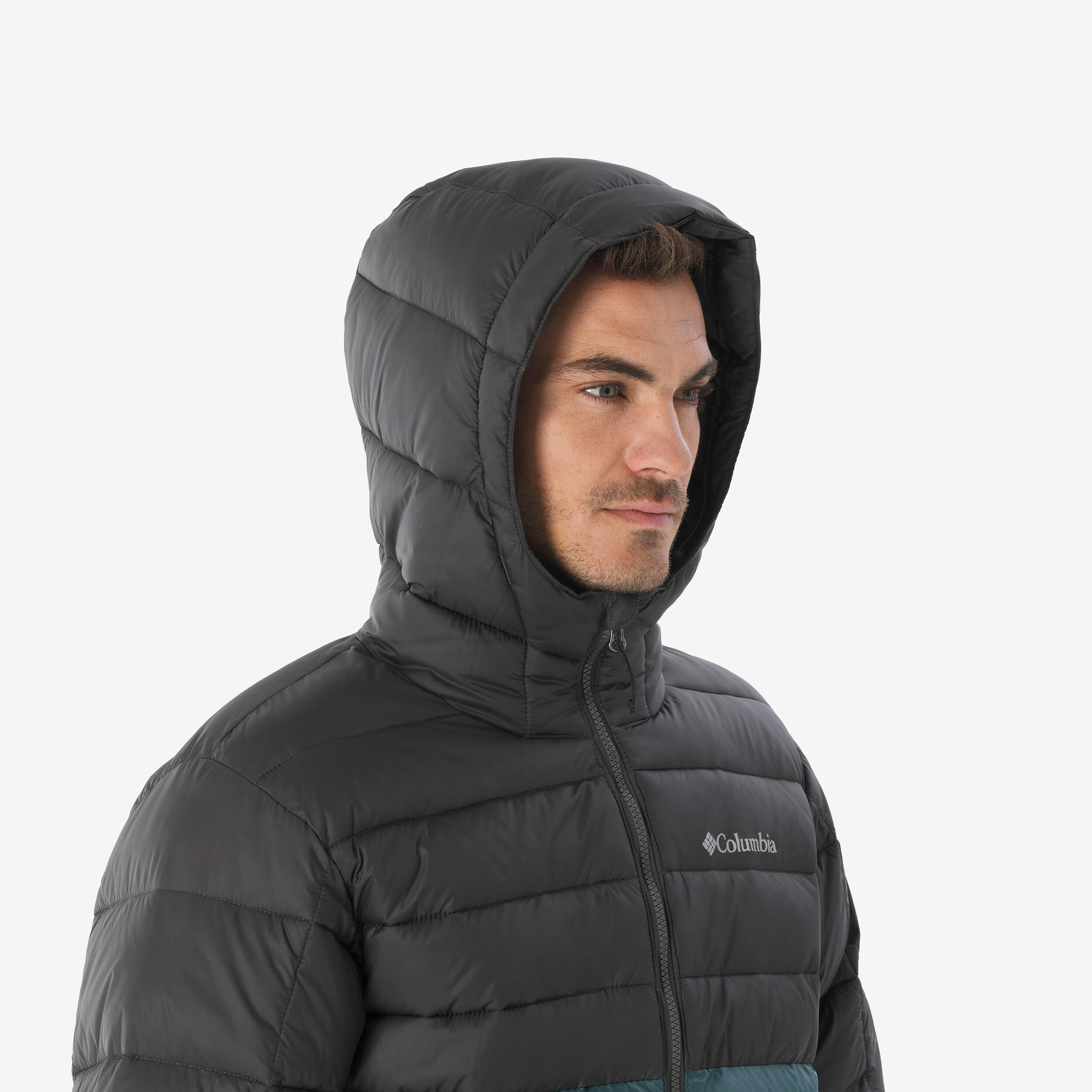 Veste chaude en duvet synthétique Columbia bleu homme, modèle Buck Butte™ II 6/6