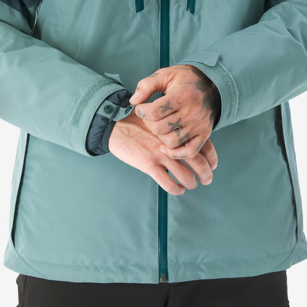 3-in-1-Jacke Herren Mountain bis -10 °C wasserdicht - MH500 grün