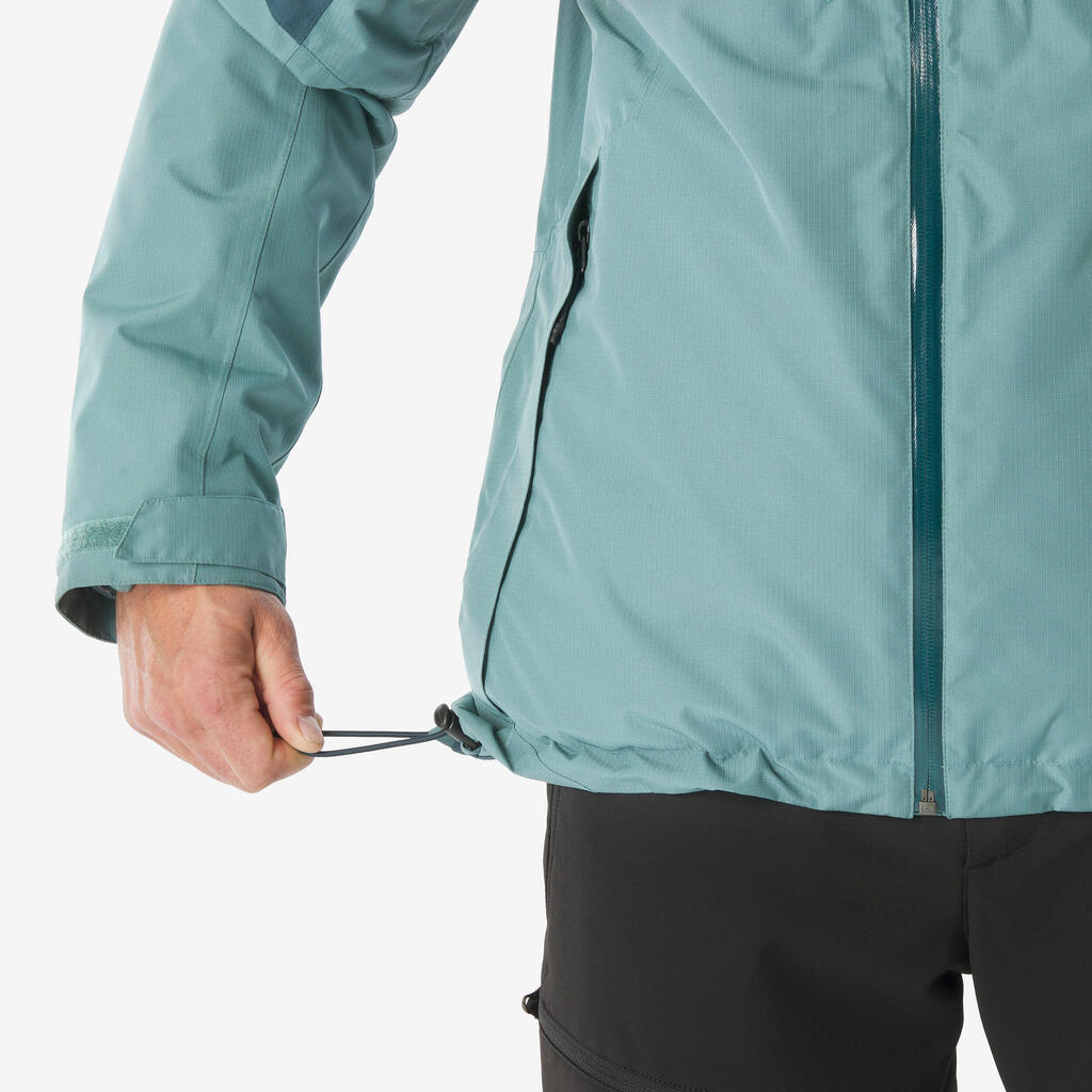 3-in-1-Jacke Herren Mountain bis -10 °C wasserdicht - MH500 grün