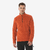 Polaire de randonnée montagne homme, MH100 demi zip marron