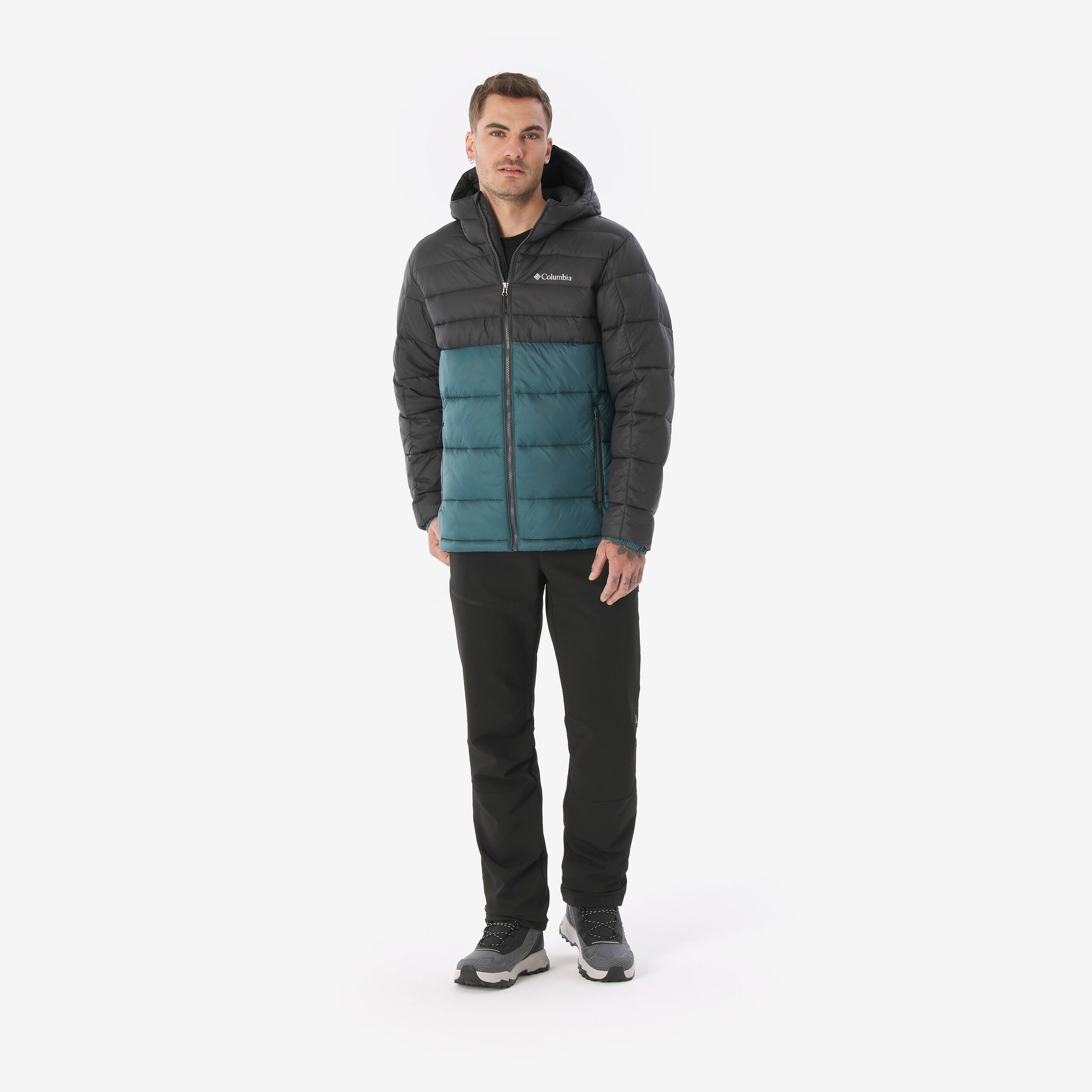 Veste chaude en duvet synthétique Columbia bleu homme, modèle Buck Butte™ II 2/6