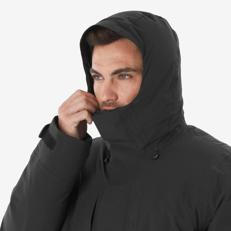 Parka de drumeție -20°C impermeabilă, NH900 Plume negru Bărbați