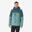 Veste 3en1 de randonnée -10°C imperméable homme, MH500 Mountain vert
