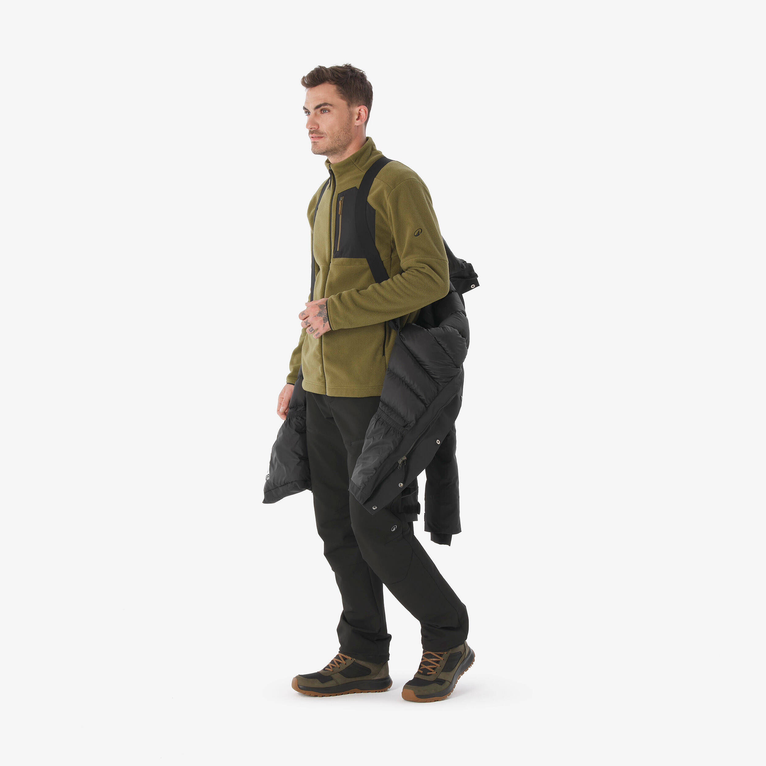 Men’s waterproof hiking parka -20°C, NH900 Feather - Blue -  4