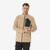 Polaire de randonnée montagne homme, MH500 full zip pocket beige