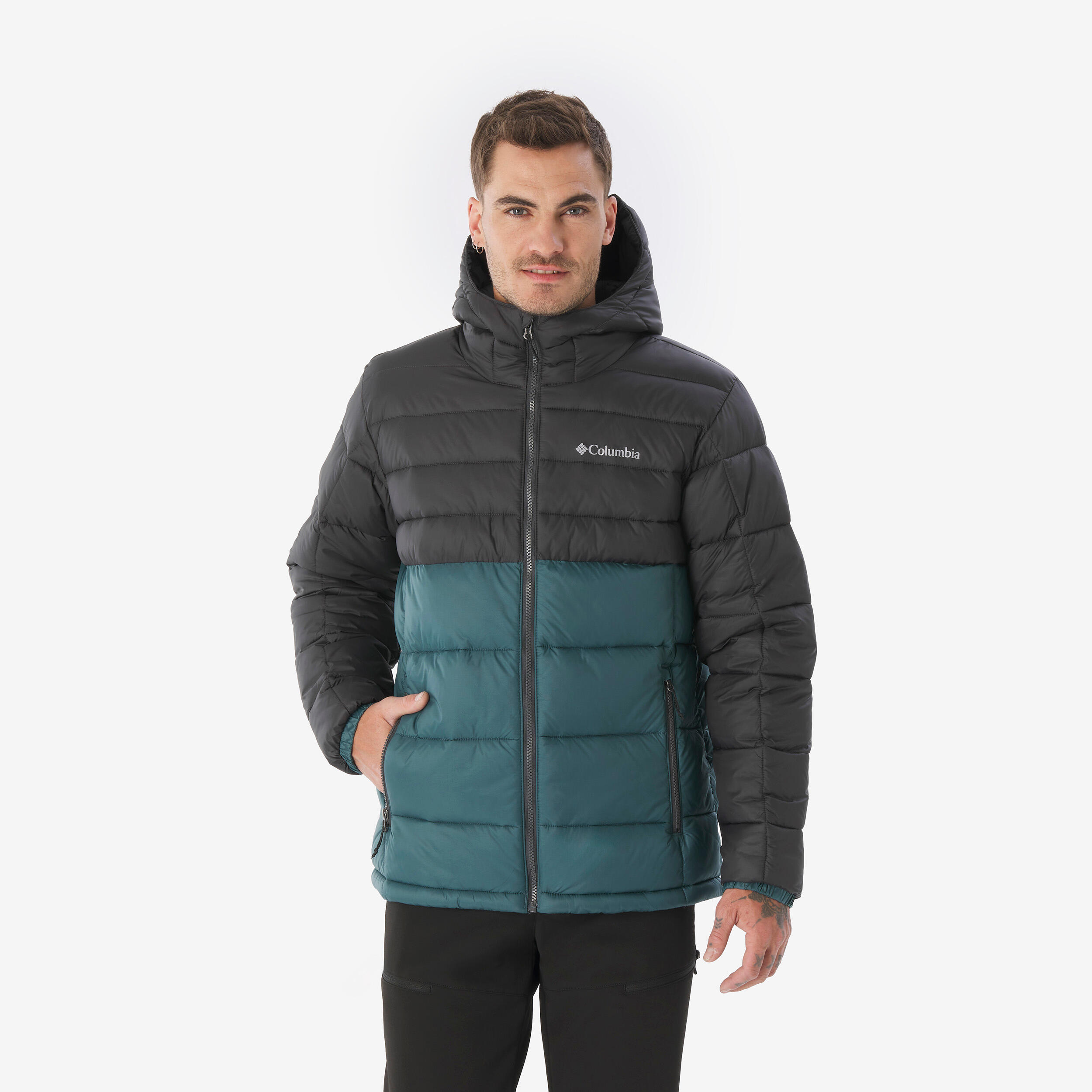 COLUMBIA Buck Butte™II pánska prešívaná bunda modrá S