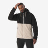 Men's Hiking Warm Sherpa Fleece Jacket SH900 - Beige