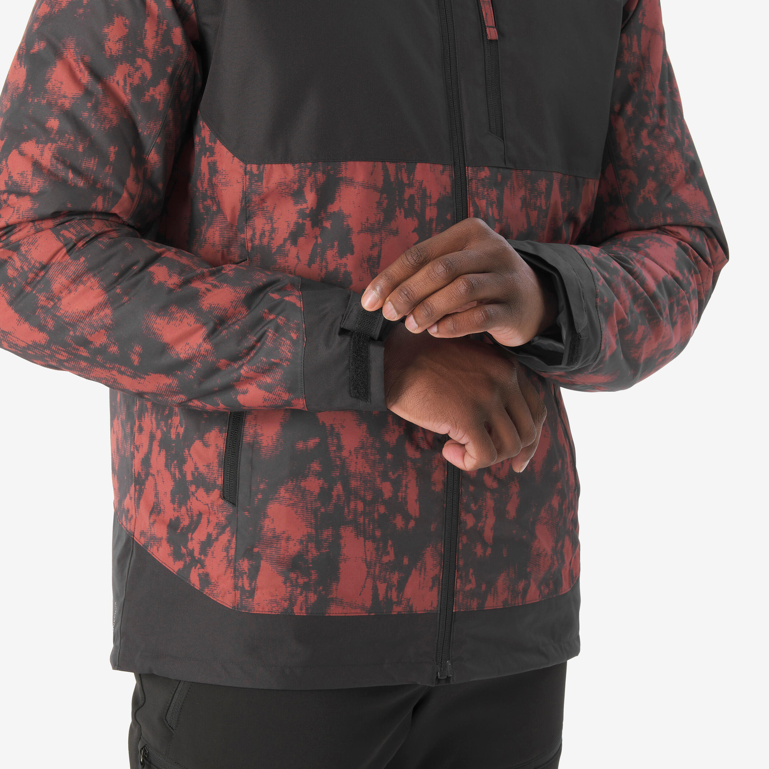 Wanderjacke -10°C wasserdicht Herren, NH500 schwarz 8/9