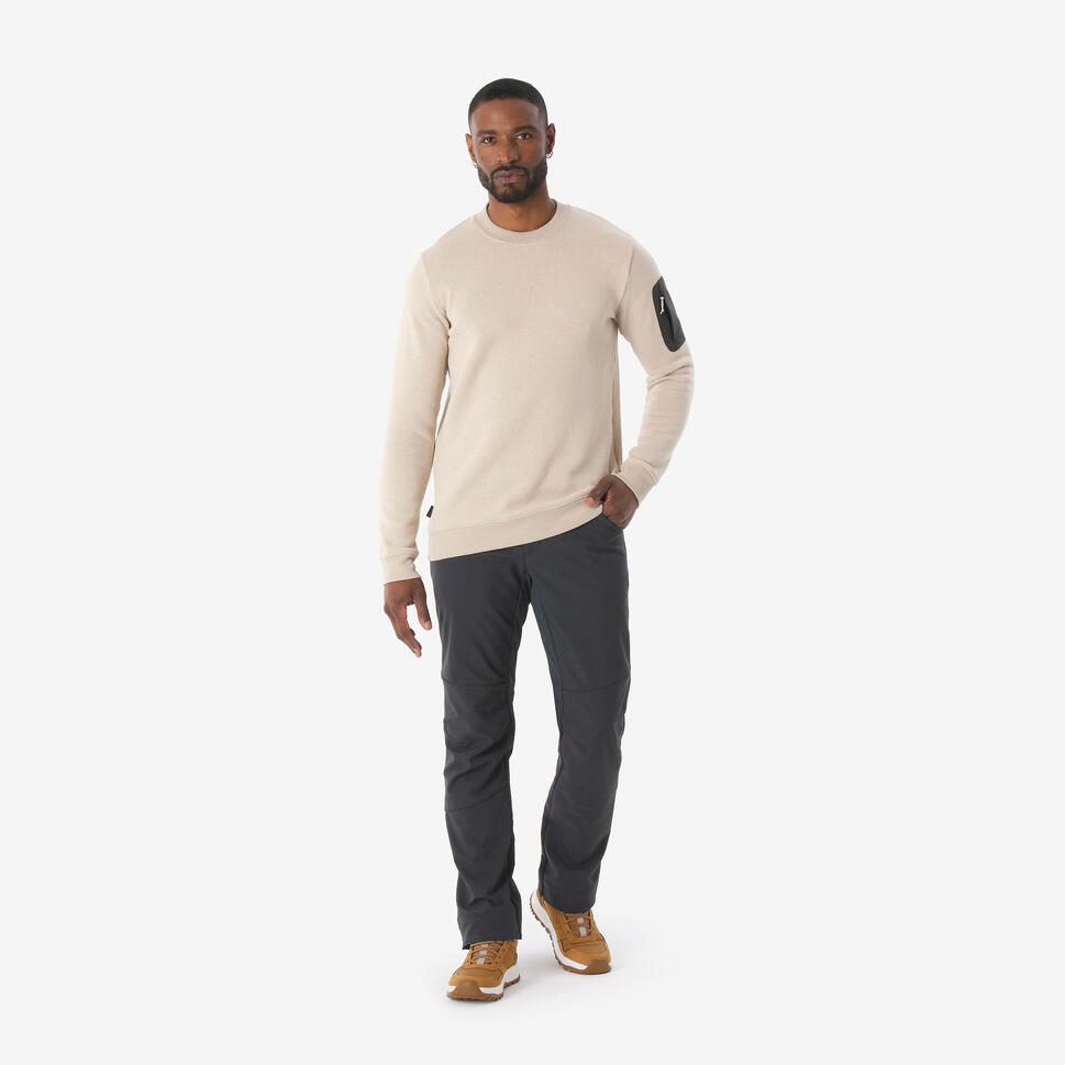Sweter turystyczny męski Quechua NH100