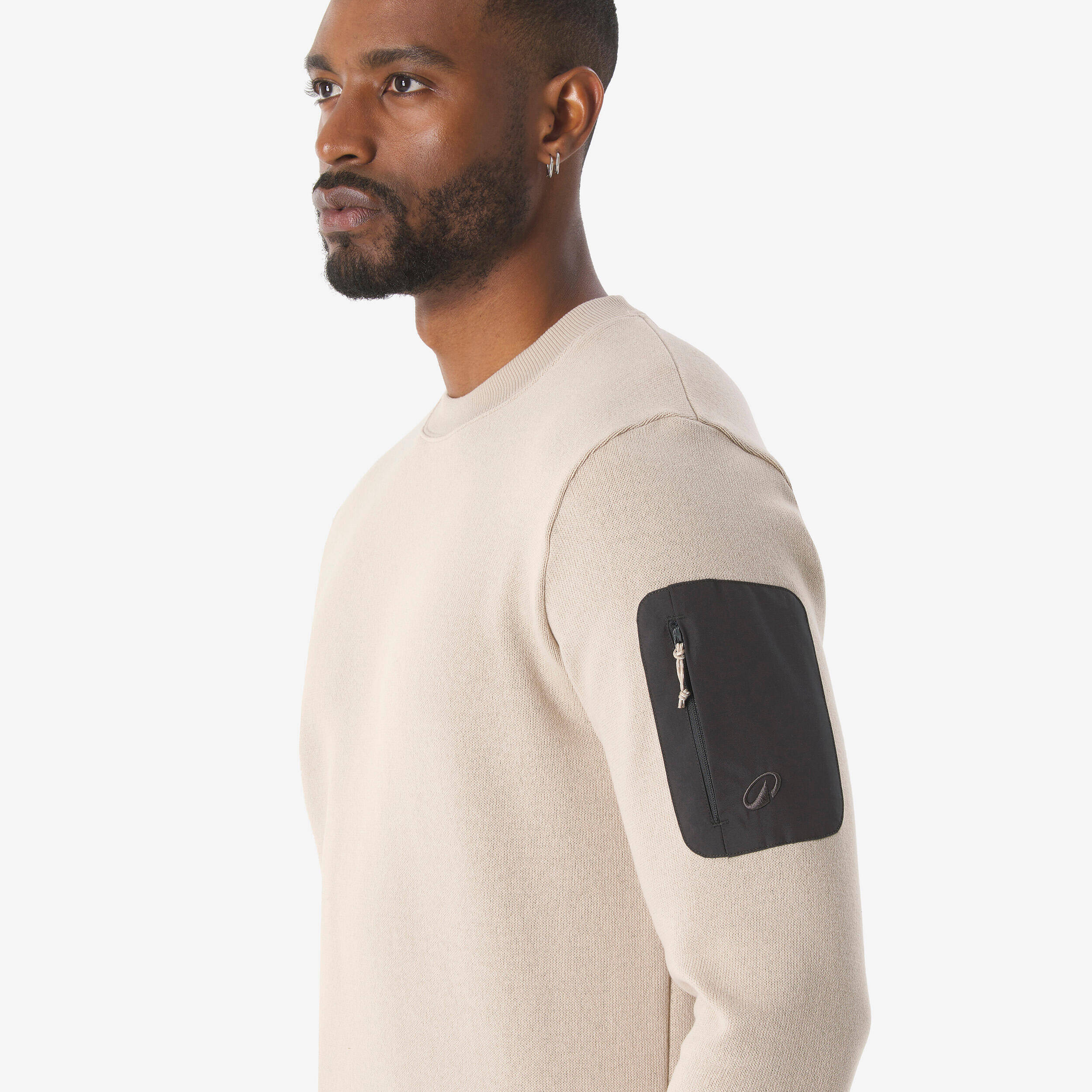 Men’s hiking pullover NH100 - Beige -  4