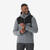 Polaire chaude de randonnée homme, NH500 gris