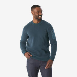 Pull de randonnée homme, NH100 vert