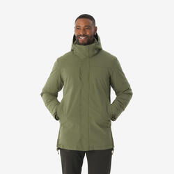 Parka de randonnée -10°C imperméable homme, NH500 marron