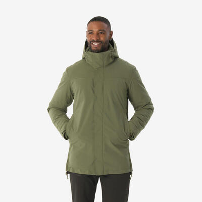 Parka de montaña y nieve impermeable capucha desmontable Hombre Quechua SH500
