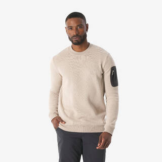 Men’s hiking pullover NH100 - Beige